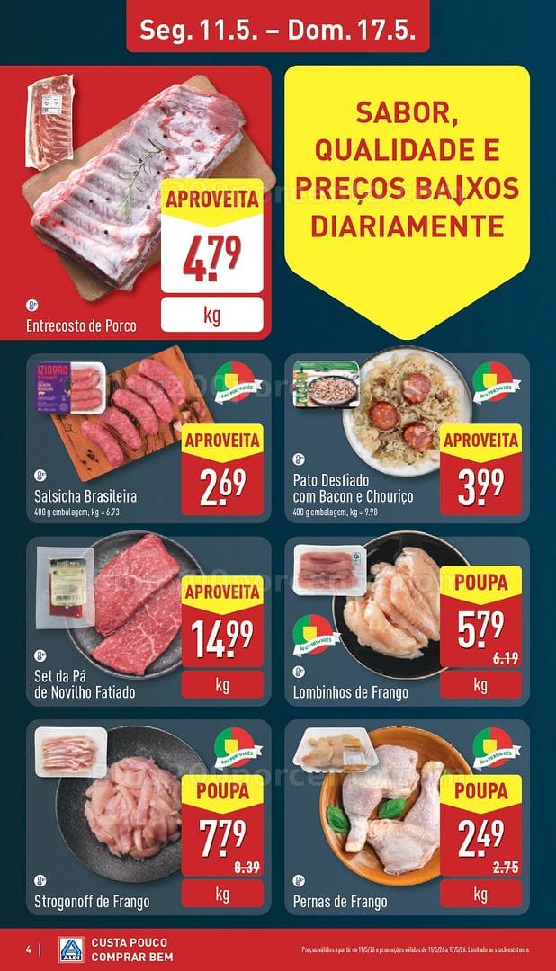 Antevisão Folheto ALDI Promoções de 11 a 17 maio